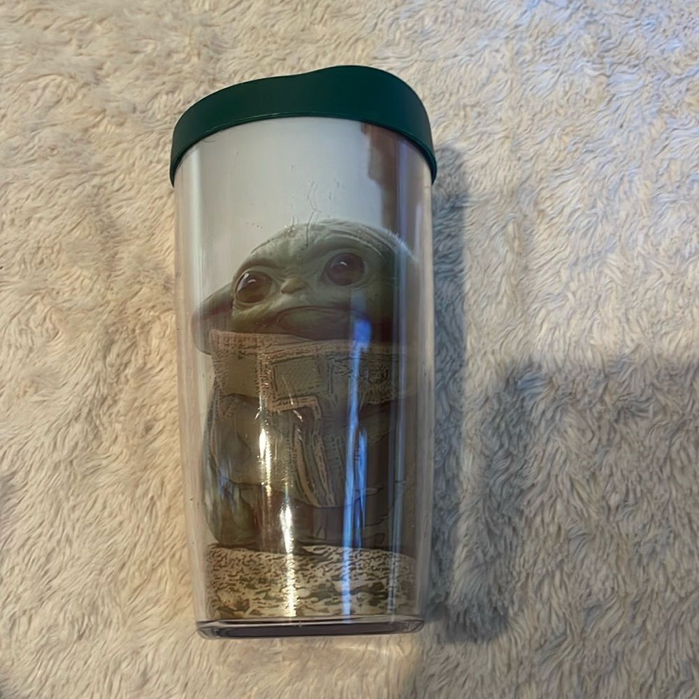 Star wars “ The Child” Tervis cup and lid 11.5 ounce